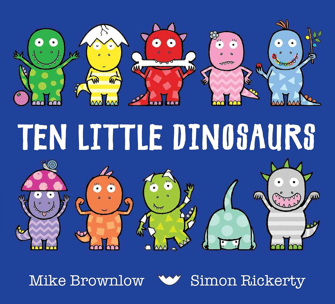 Ten Little Dinosaurs By Mike Brownlow