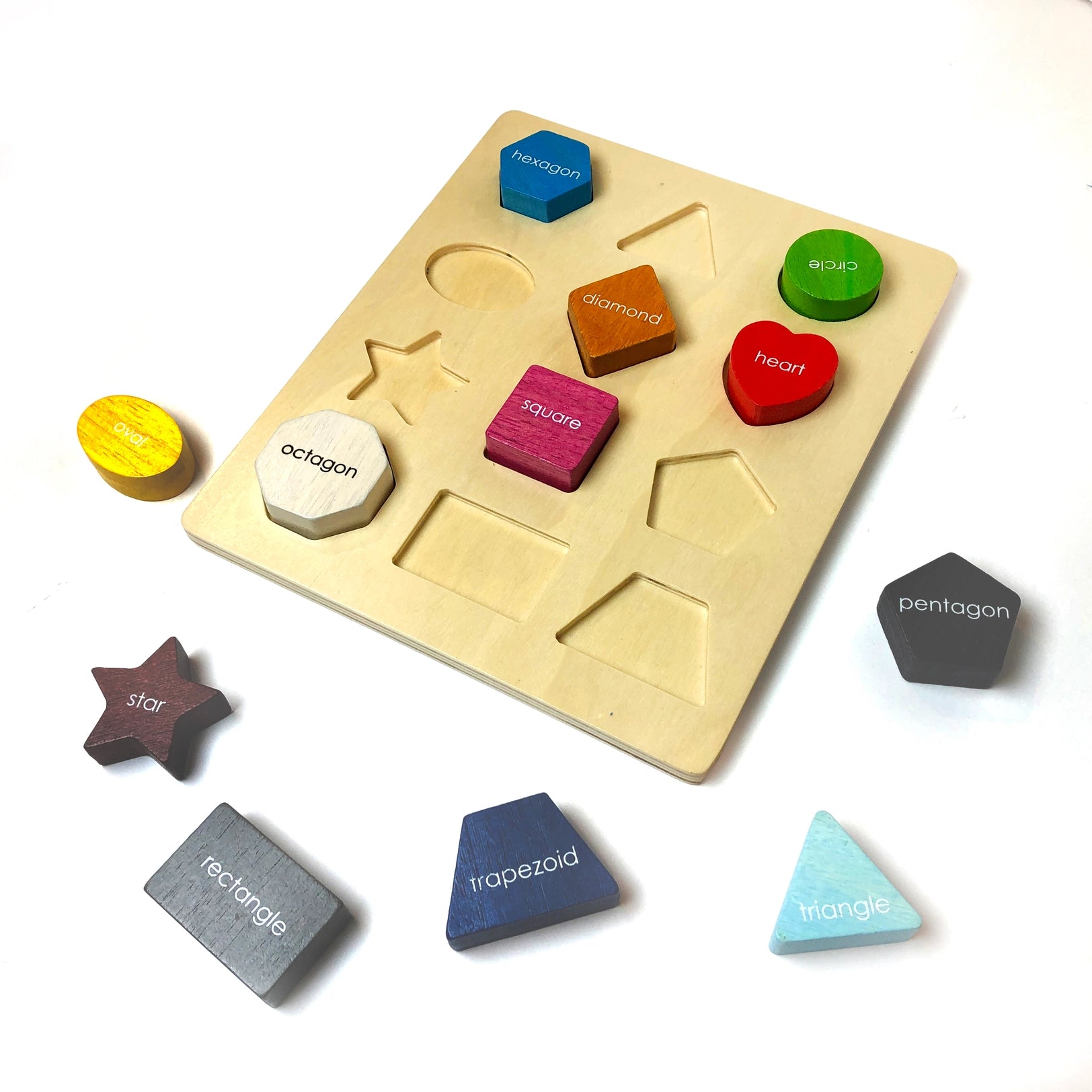 Buy Begin Again Shape Sorter Puzzle | for kids by Learning Bugs UK