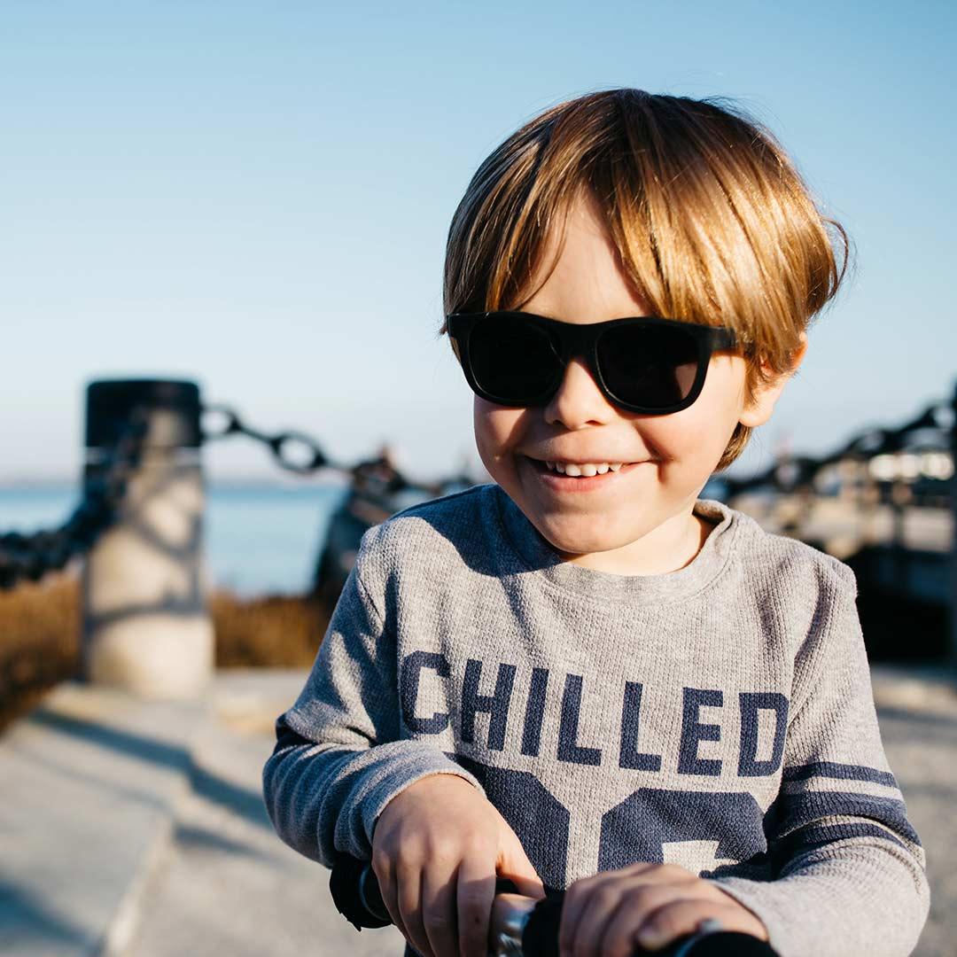 Babiators Original Navigator Sunglasses - Black Ops Black - 2 sizes