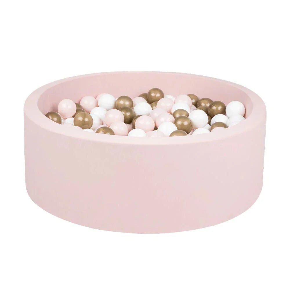 Buy Larisa and Pumpkin Pink Marble Ball Pit | for kids by Learning Bugs UK
