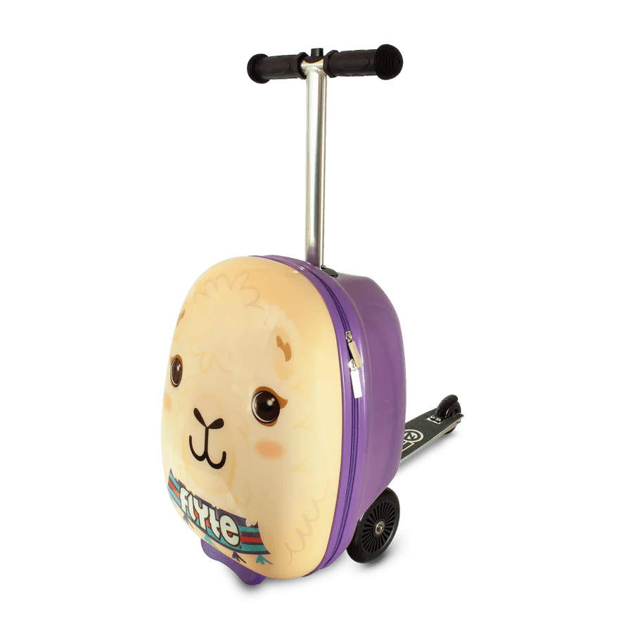 Buy Zinc Flyte – Luca the Llama Midi Scooter Suitcase | for kids by Learning Bugs UK