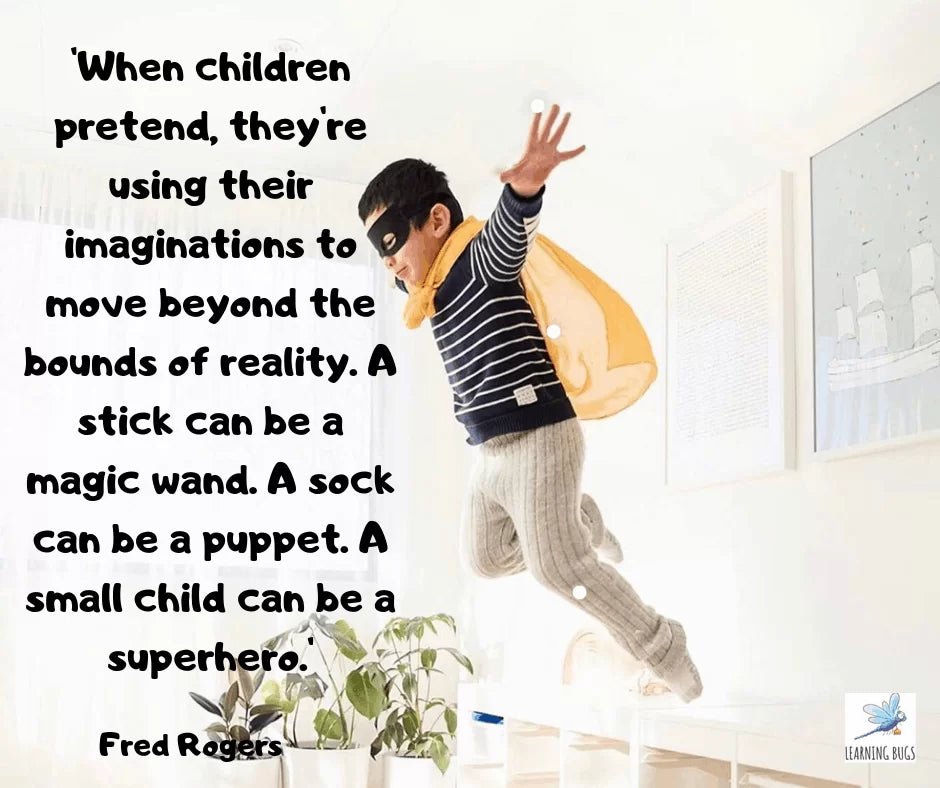 Learning Bugs Loves Pretend Play: The incredible benefits of imaginative and pretend play - Learningbugs