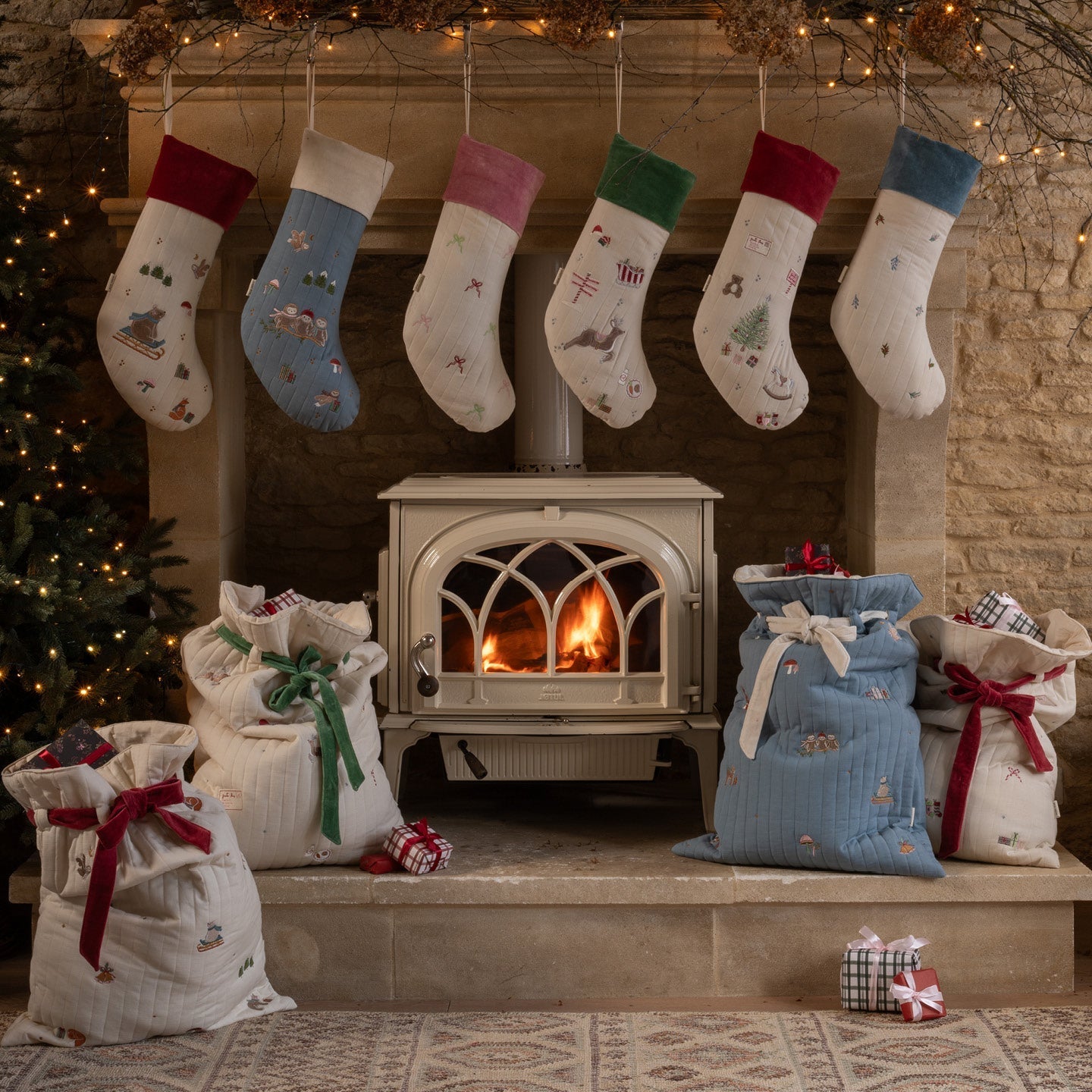 Christmas Stocking - Bear Cub