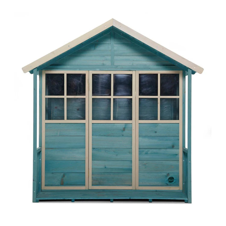 Plum Play Deckhouse Wooden Playhouse – Teal