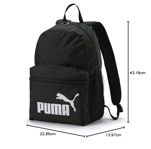Puma Black Unisex Phase Backpack