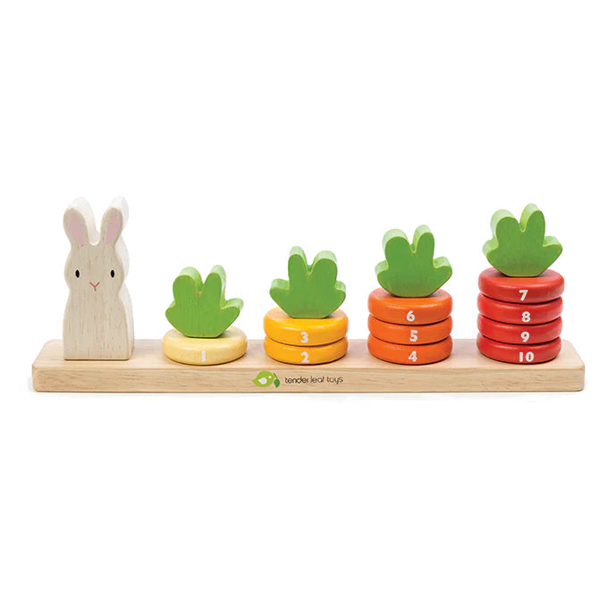 Tender Leaf Counting Carrots by Tenderleaf Toys - Learning Bugs UK