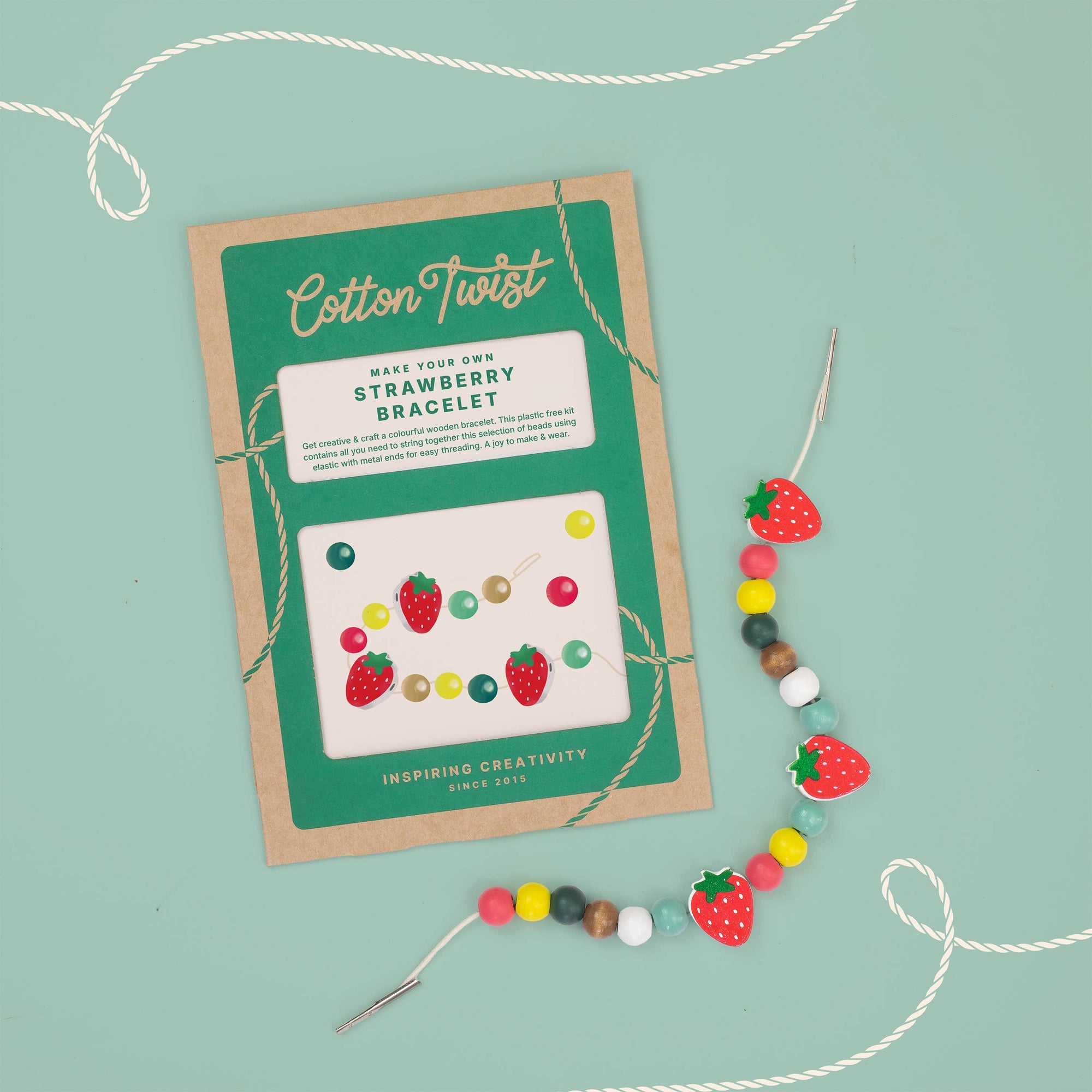 Make Your Own Strawberry Bracelet