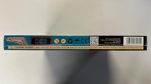 Wood Trick Atlantic Express Train 3D Wooden Puzzles for Adults and Kids to Build