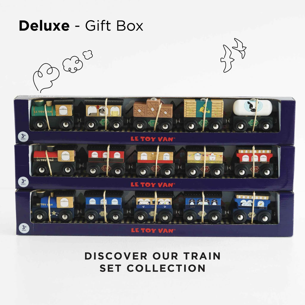 Le Toy Van - Royal Express Train & Carriages by Lauvely - Learning Bugs UK