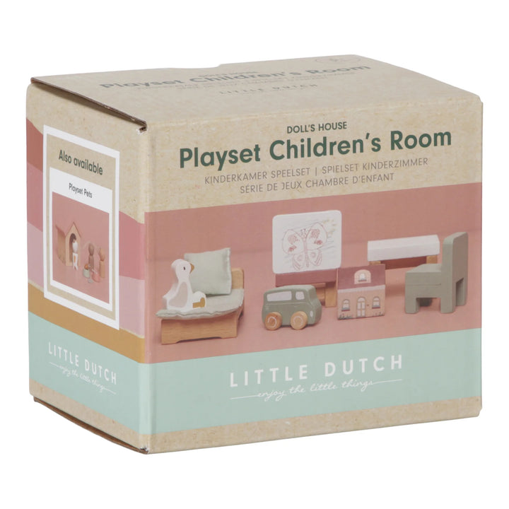 Little Dutch Dolls House Children's Room Expansion Set