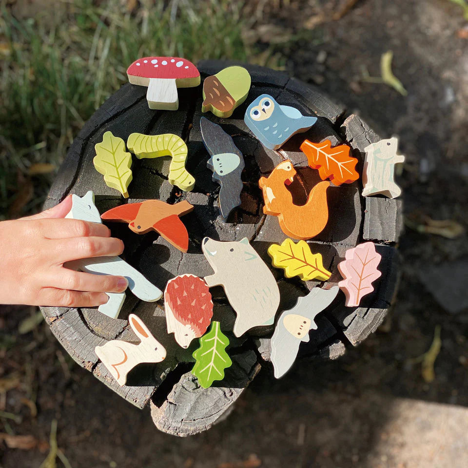 Tender Leaf Stacking Forest by Tenderleaf Toys - Learning Bugs UK
