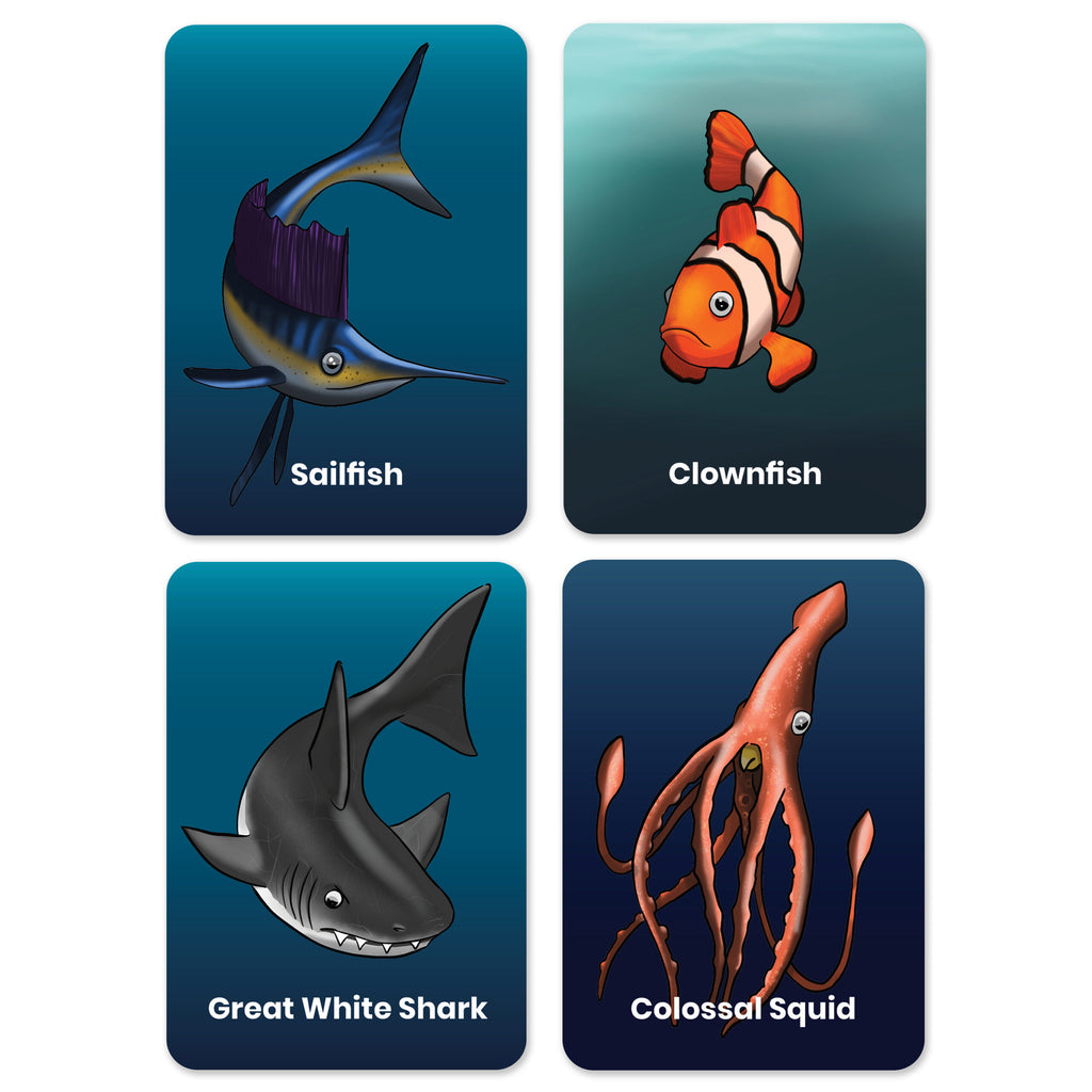 Happy Little Doers Oceans Memory Match + Snap Game by Happy Little Doers - Learning Bugs UK