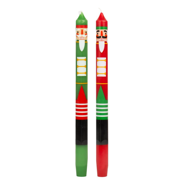 Nutcracker Christmas Dinner Candles