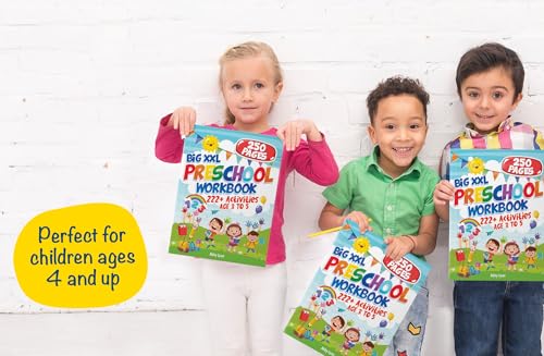 "Big XXL Preschool Workbook: 222+ Activities for Ages 3-5"
