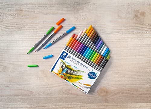 3200 TB36 Double-Ended Fibre-Tip Pens