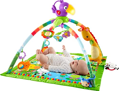 DFP08 Rainforest Gym Baby Playmat