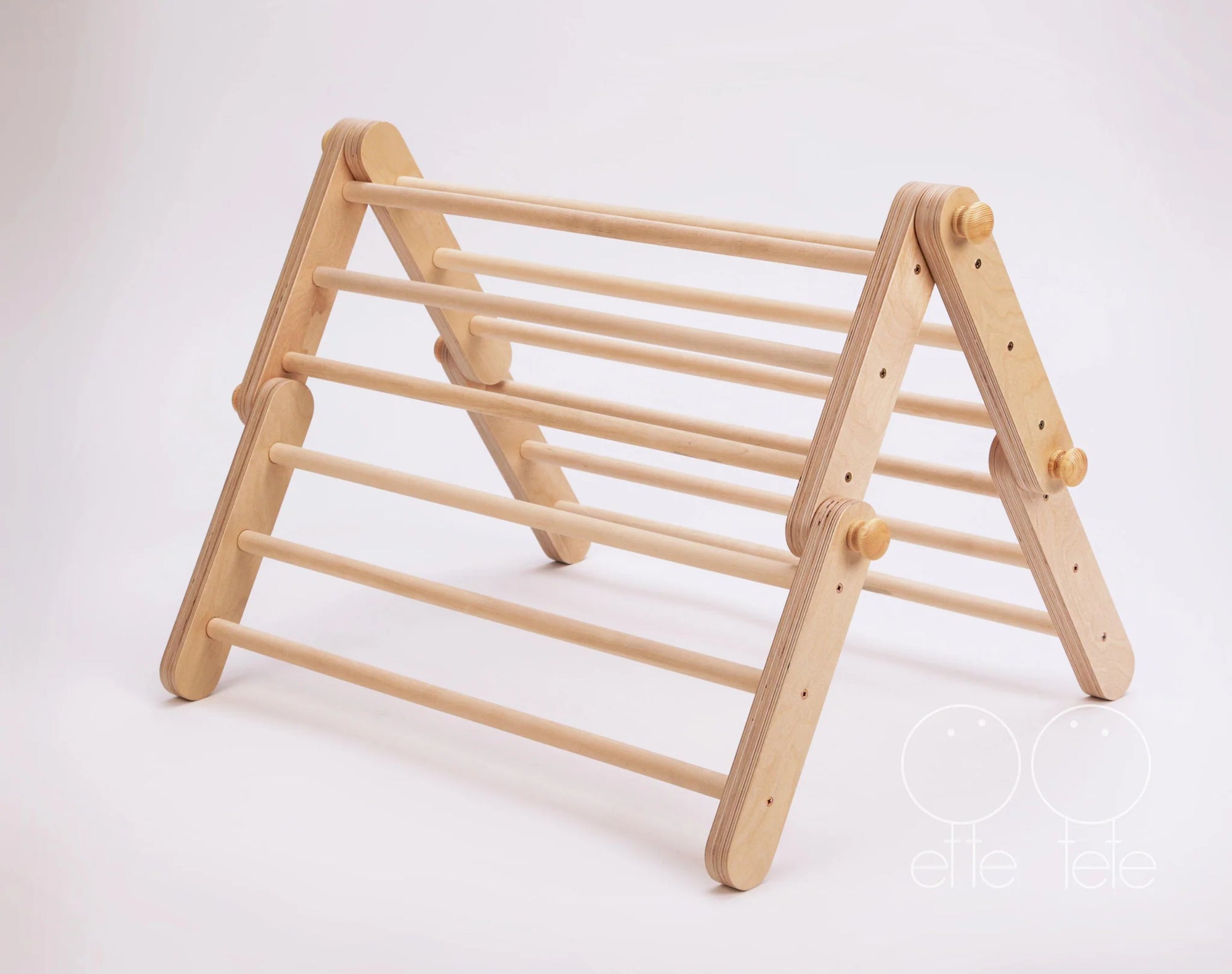 Modifiable Pikler Triangle With 1 Ramp by Ette Tete - Learning Bugs UK