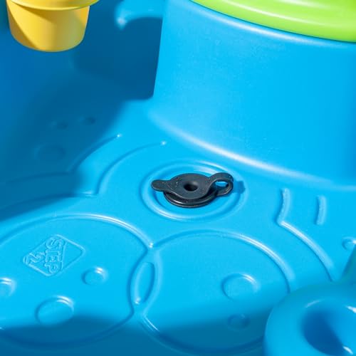 Step2 Rain Showers Splash Pond Toddler Water Table, Outdoor Kids Water Sensory Table, Ages 1.5+ Years Old