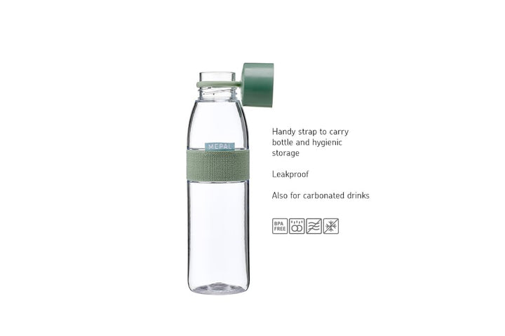 Nordic Blue 500ml BPA-Free Leak-Proof Water Bottle