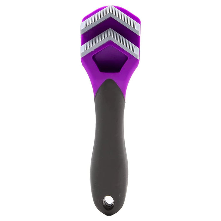 Posh Pooch Deshedding Cat Brush Tool, Bladeless Deshedding Malting Cat Deshedder Kitten Brush Tool To Remove Loose Hair & Help Cat Shedding & Malting, Safe Alternative to Sharp Blades