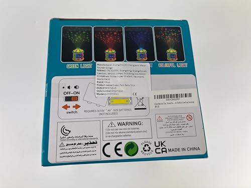 Baby Musical Toys 0-6 6-12 Months Rotating Projector Light Up