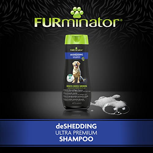 FURminator Deshedding Shampoo For Dogs 473ml, Colourless