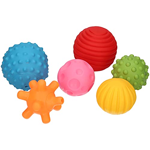 A to Z 61017 First Baby Multi Textured Sensory Soft Balls