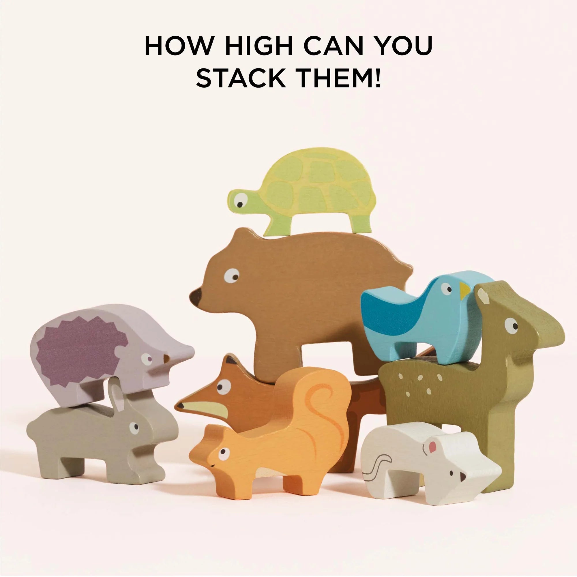 Le Toy Van Forest Stacker and Bag by Le Toy Van - Learning Bugs UK