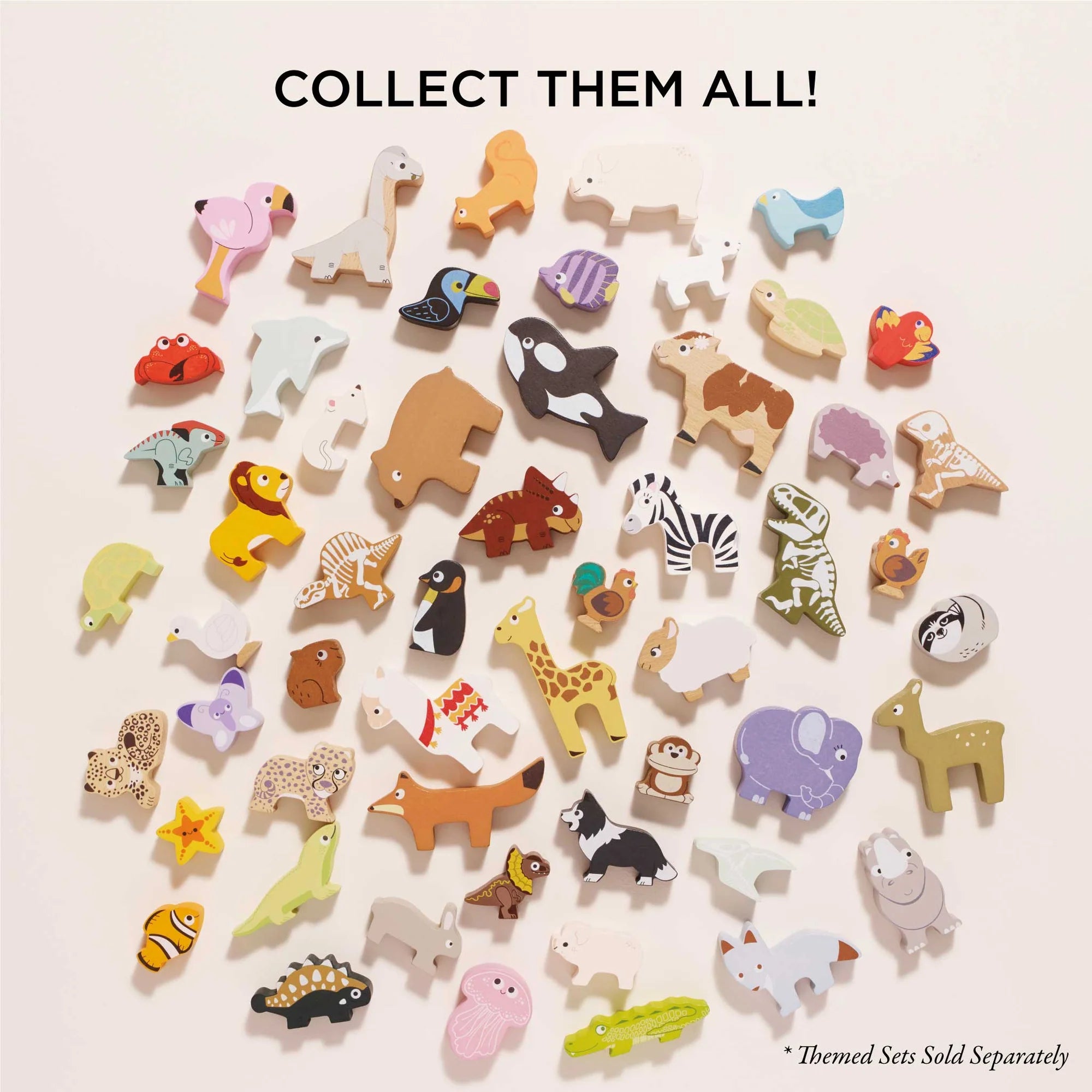 Le Toy Van - Africa Stacking Animals & Bag by Lauvely - Learning Bugs UK