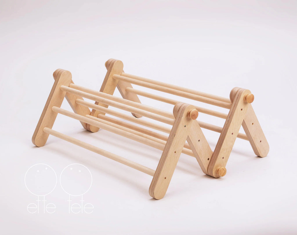 Modifiable Pikler Triangle With 1 Ramp by Ette Tete - Learning Bugs UK