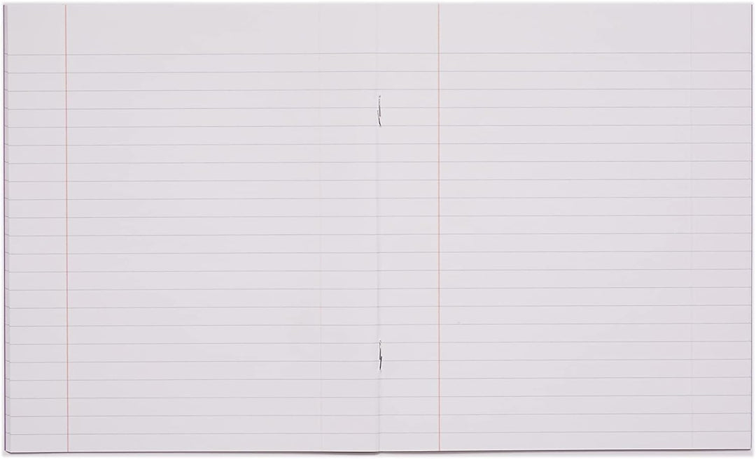 10 Pack Purple Lined Notebooks (48 Pages)