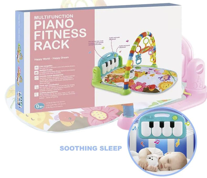 Large Baby Play Mat Crawling Kick and Play Piano Gym Musical Activity Mats for Babies Educational Toys