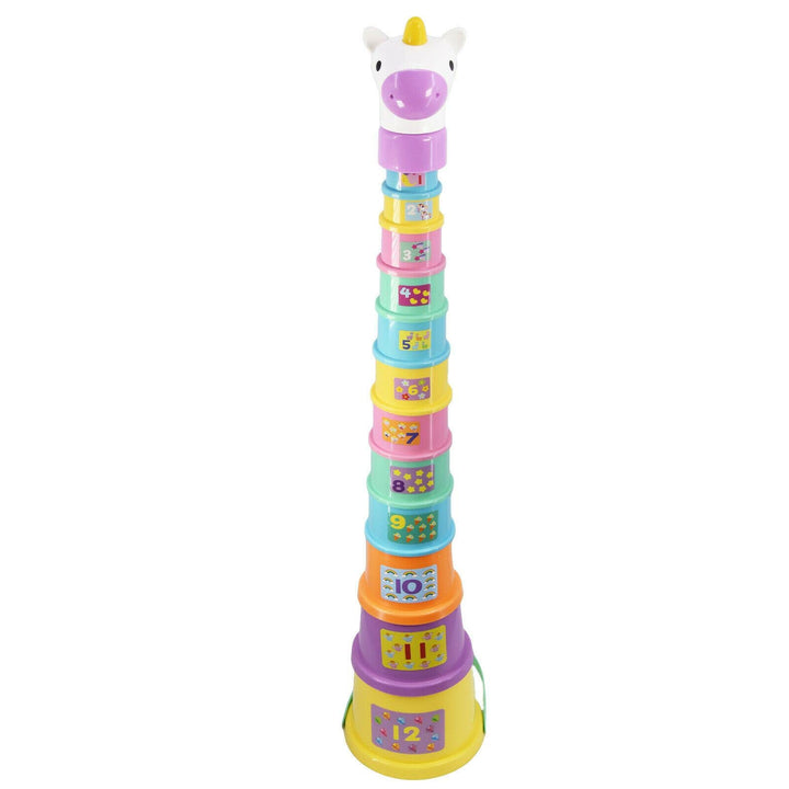 Unicorn Baby Toddler Sorting Cups Blocks Toy