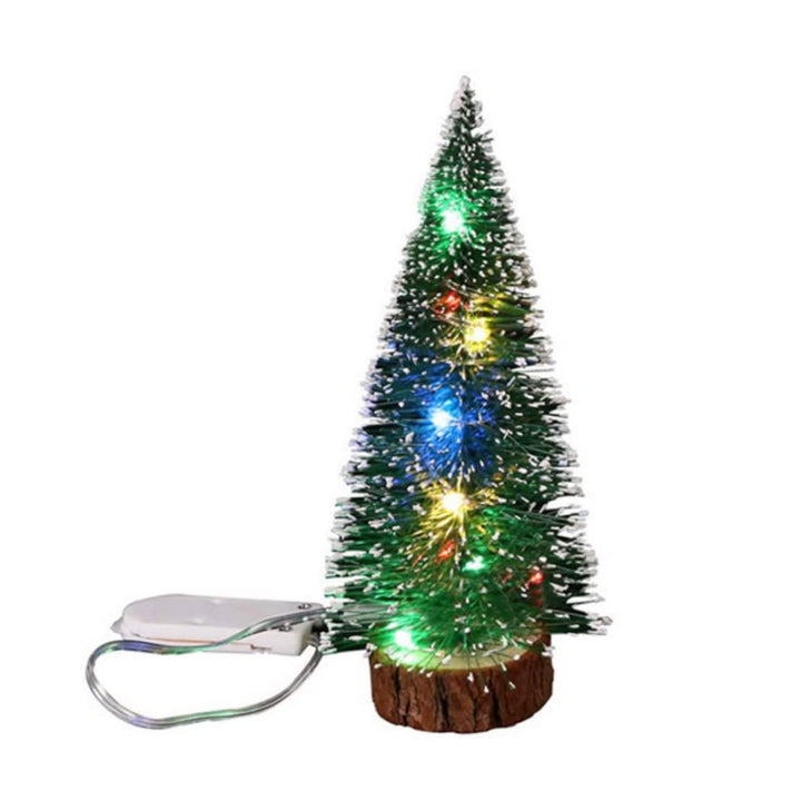 15cm Mini Christmas Tree with Lights