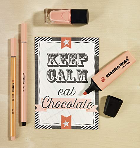 STABILO BOSS PASTEL Highlighters - Pack of 6