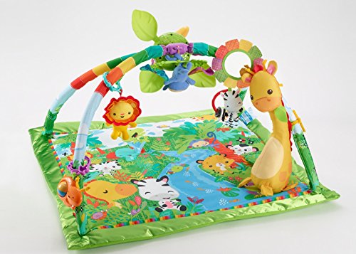 DFP08 Rainforest Gym Baby Playmat