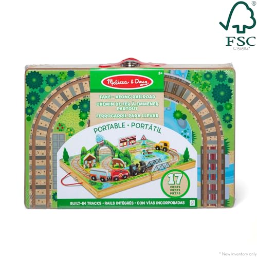 Melissa & Doug Take-Along Railroad