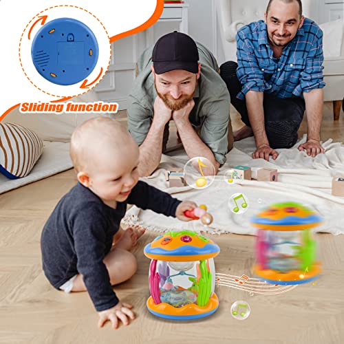 Baby Musical Toys 0-6 6-12 Months Rotating Projector Light Up