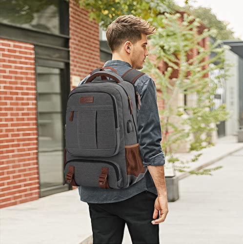 Vintage Canvas Laptop Backpack