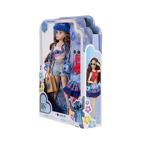 Disney ily 4EVER Fashion Dolls Bambi 30cm/11.5" Tall with 13 Points of Articulation, Two Complete Mix-and-Match Outfits and Glittery Mickey Ring for You For Girls Aged 6+