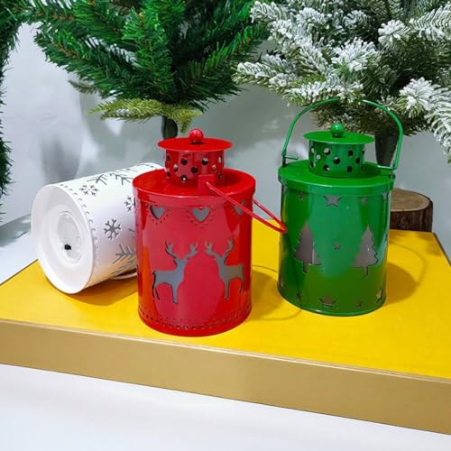Iron Hollow Christmas Lantern Lights