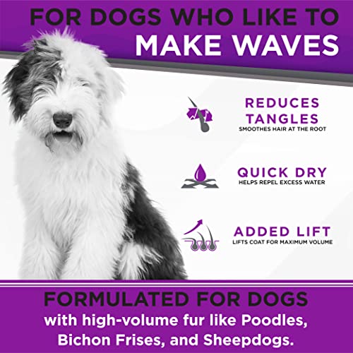 TropiClean PerfectFur Dog Shampoo - Used by Groomers - Derived from Natural Ingredients