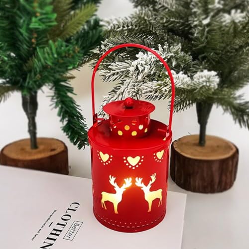 Iron Hollow Christmas Lantern Lights