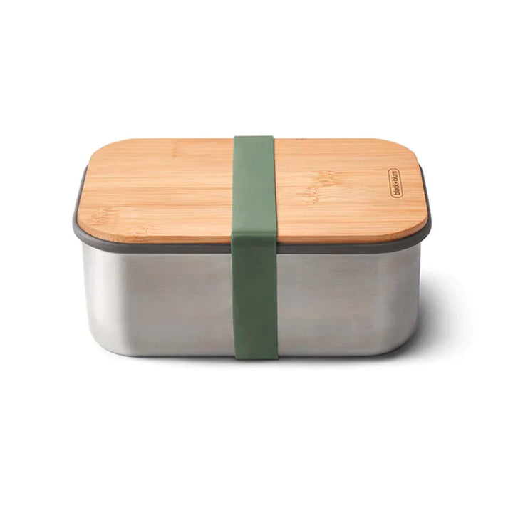 Stainless Steel Lunch Box with Bamboo