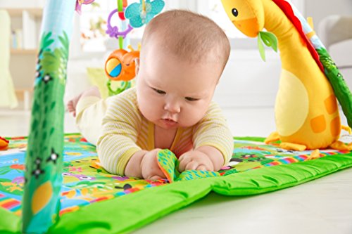 DFP08 Rainforest Gym Baby Playmat