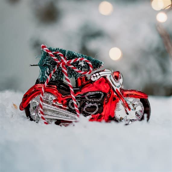 Motorcycle Christmas Tree Bauble