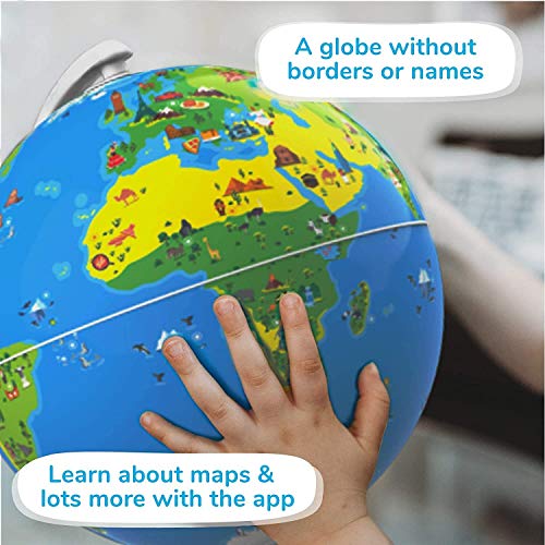 PlayShifu Educational Globe for Kids, Orboot Earth (Globe + App) Interactive AR World Globe, 400 Wonders, 1000+ Facts