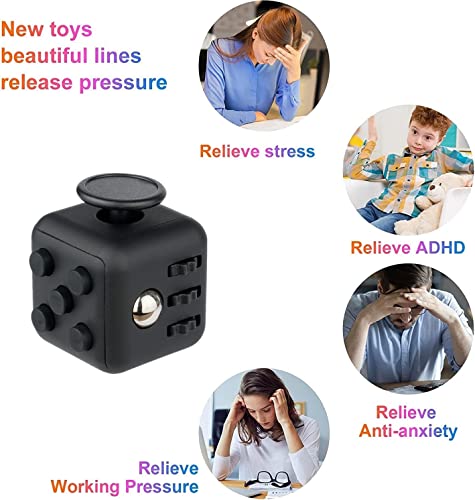 Yeefunjoy 3Pcs Fidget Toy Cube Toy Sensory Toy, Fidget Pad, Fidget Controller Stress Reducer