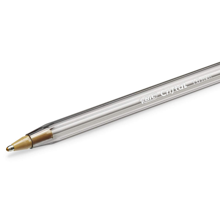 BIC Cristal Fun 1.6mm Ballpoint Pens, Purple Ink, 20-Pack