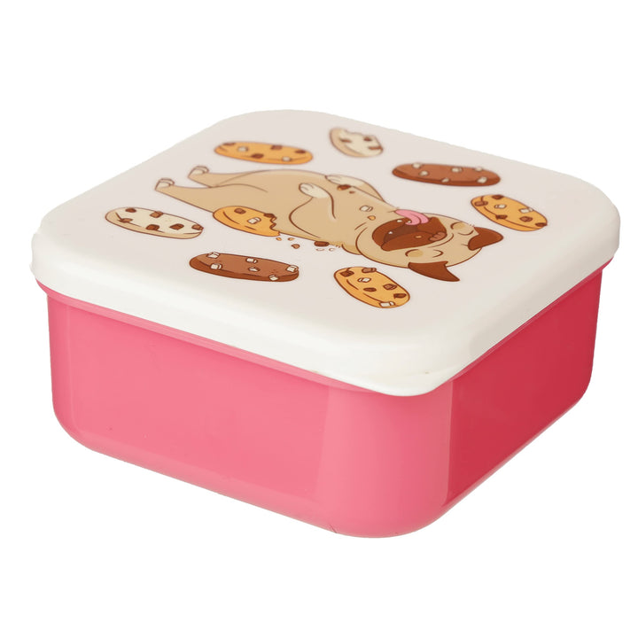 Barks Mopps Pug Lunch Box Set